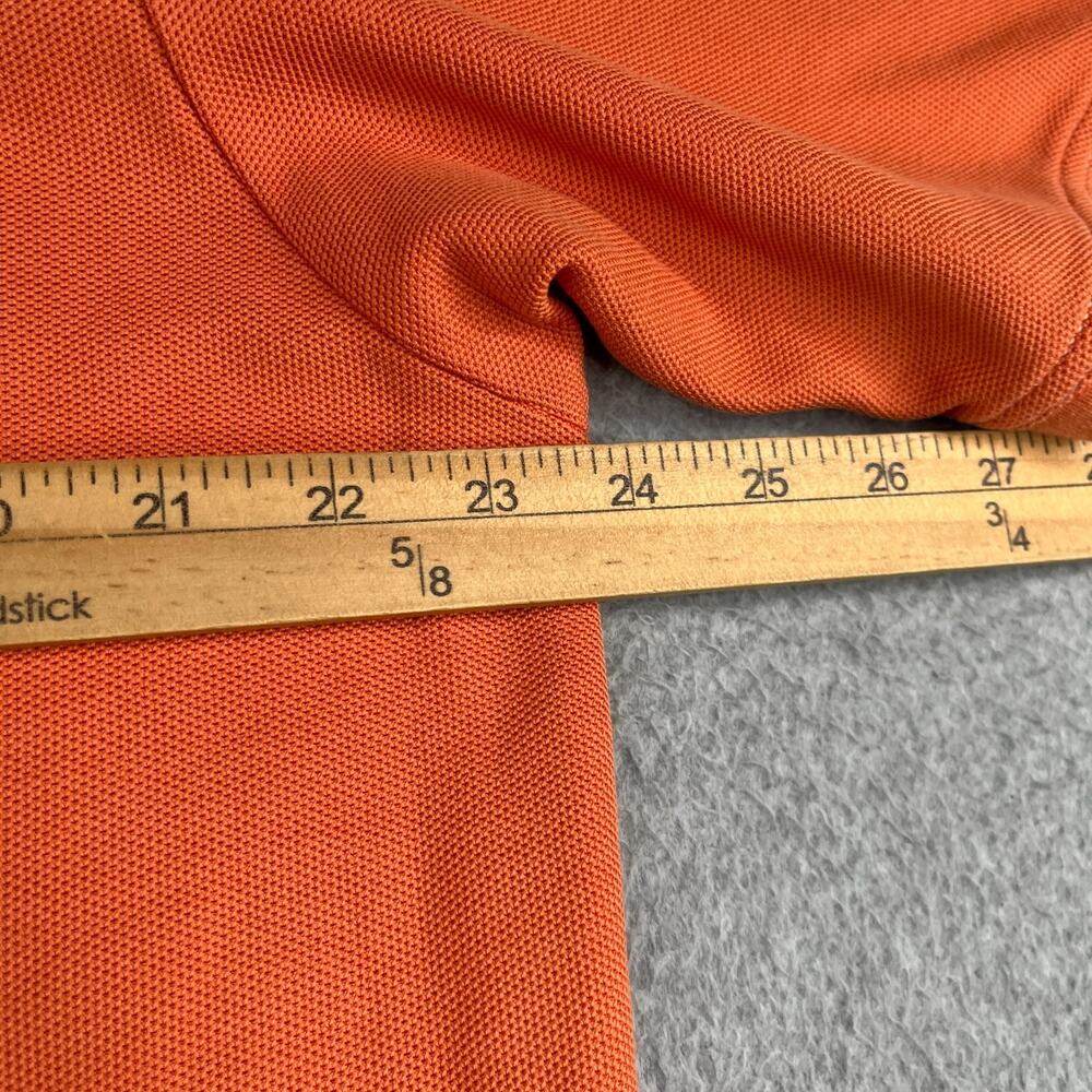 Tommy Bahama Supima Polo Shirt Coral Orange Beach Casual Mens Large - Picture 9 of 11